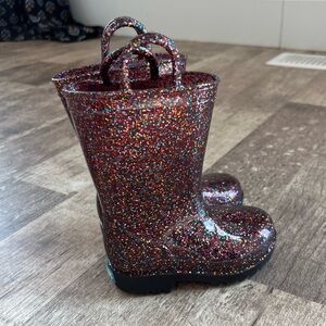 Toddler Sparkly Rain Boots